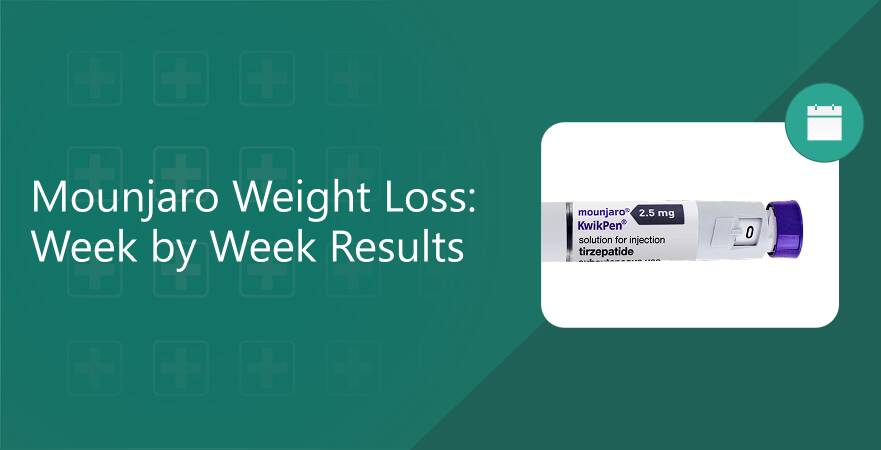 Mounjaro weight loss: week by week results