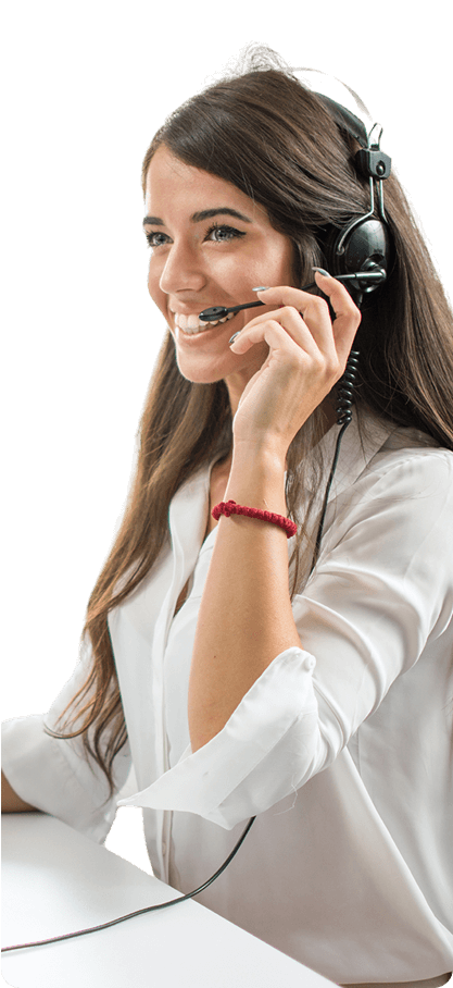 Customer service woman