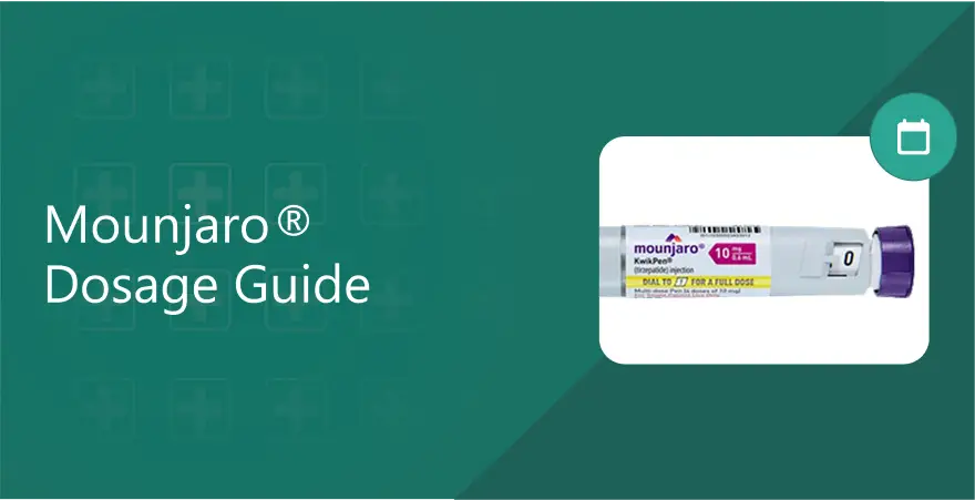 Mounjaro (Tirzepatide) dosage guide: 2.5mg to 15mg, explained