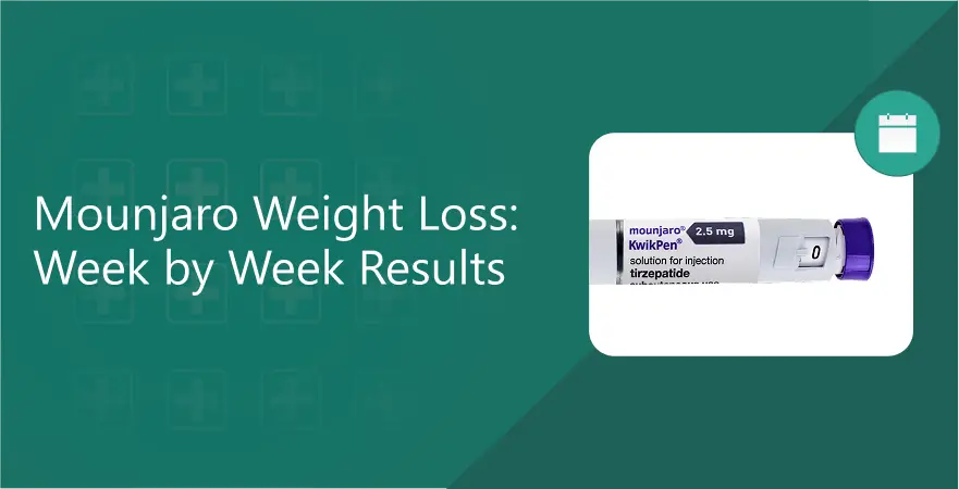 Mounjaro weight loss: week by week results