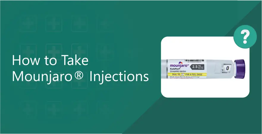 How to take Mounjaro® injections